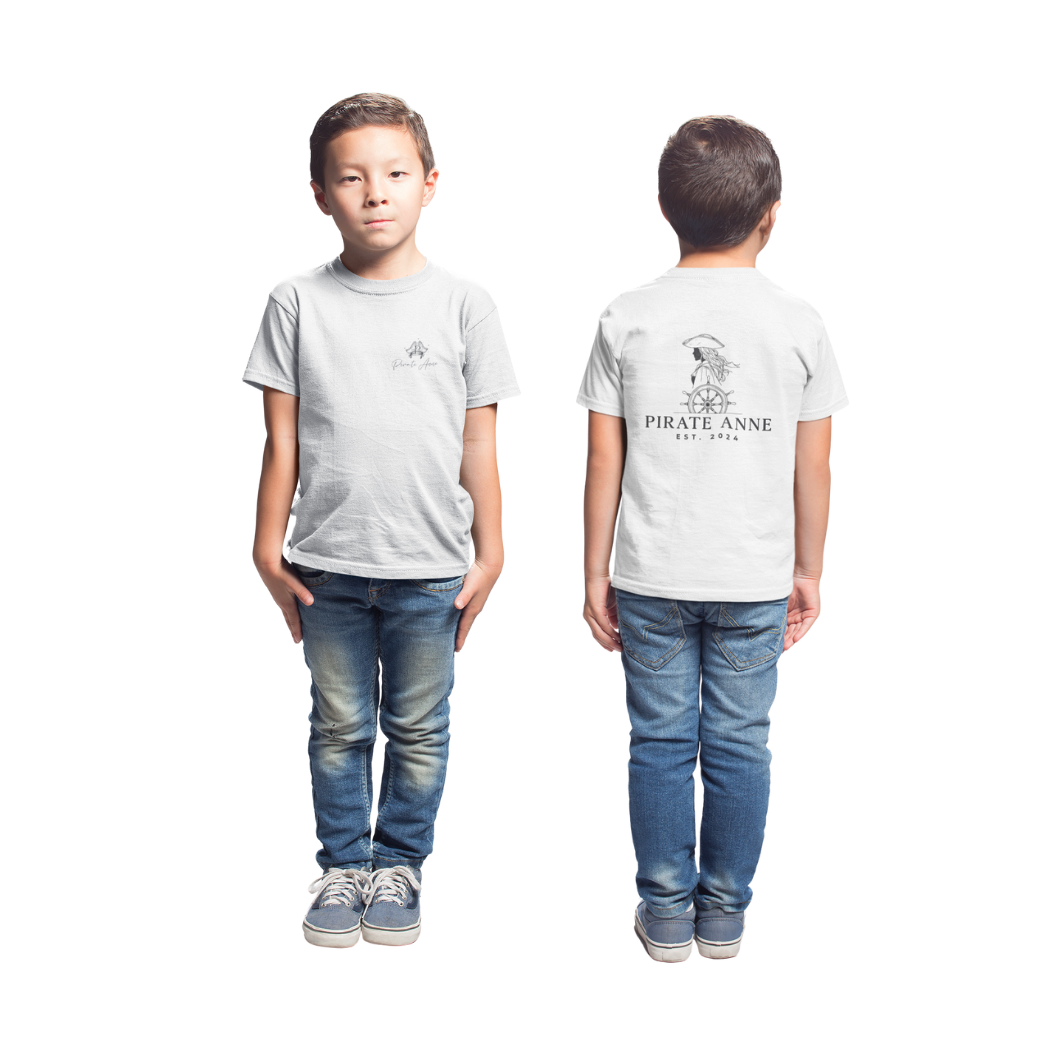 Pirate-Inspired Toddler Tee, Kids Adventure Shirt, Pirate Costume Top, Pirate Anne Clothing, Fun Kids T-Shirt