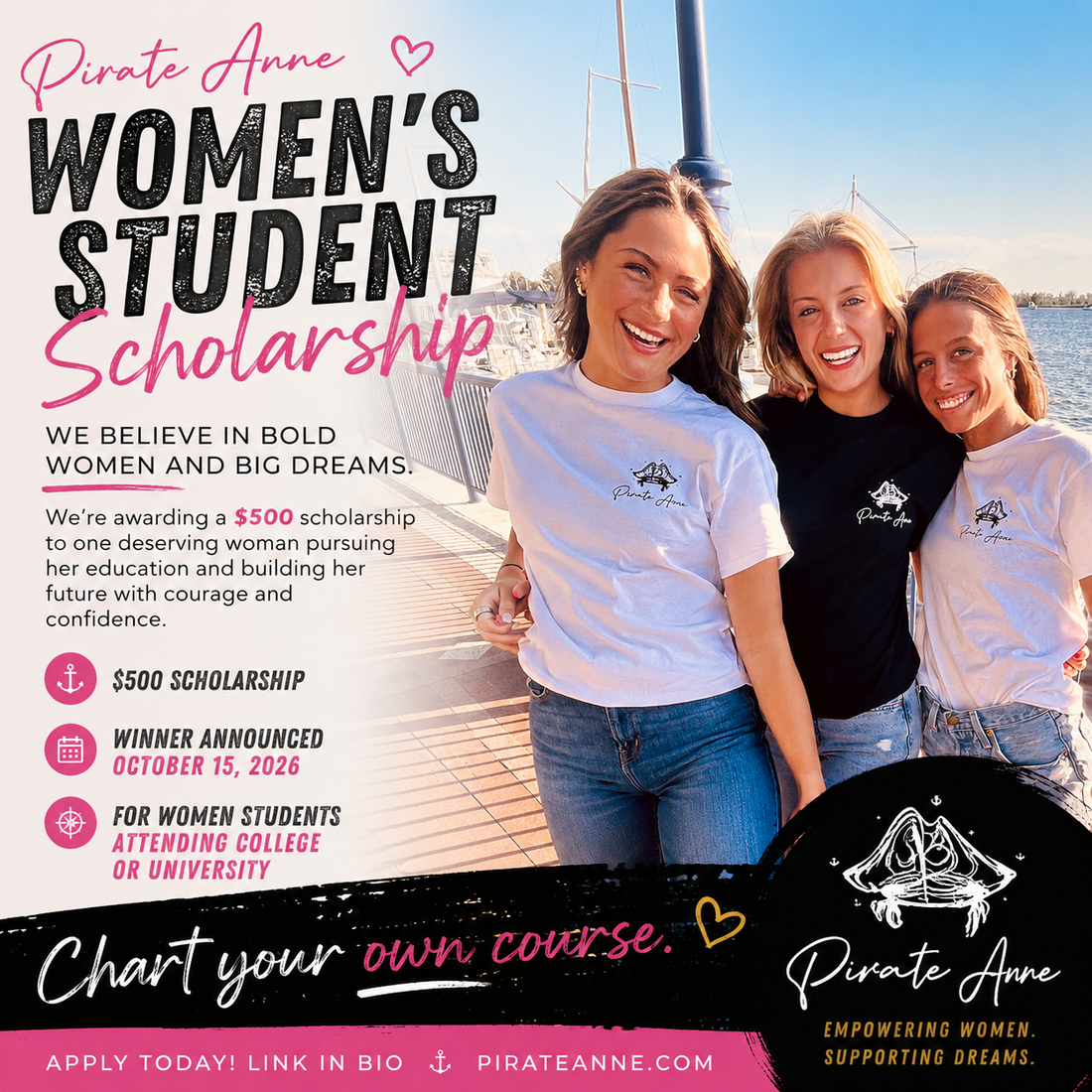 The Pirate Anne Women’s Student Scholarship