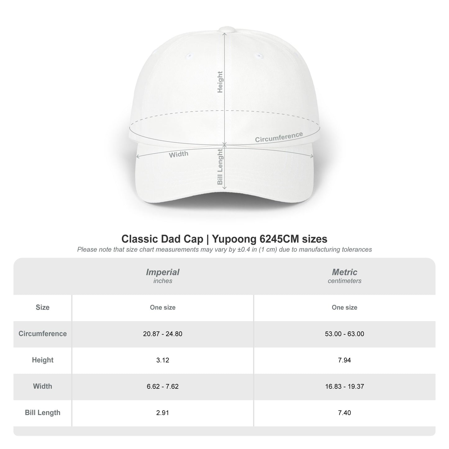 Pirate Anne Signature Embroidered Dad Cap – Front & Side Logo