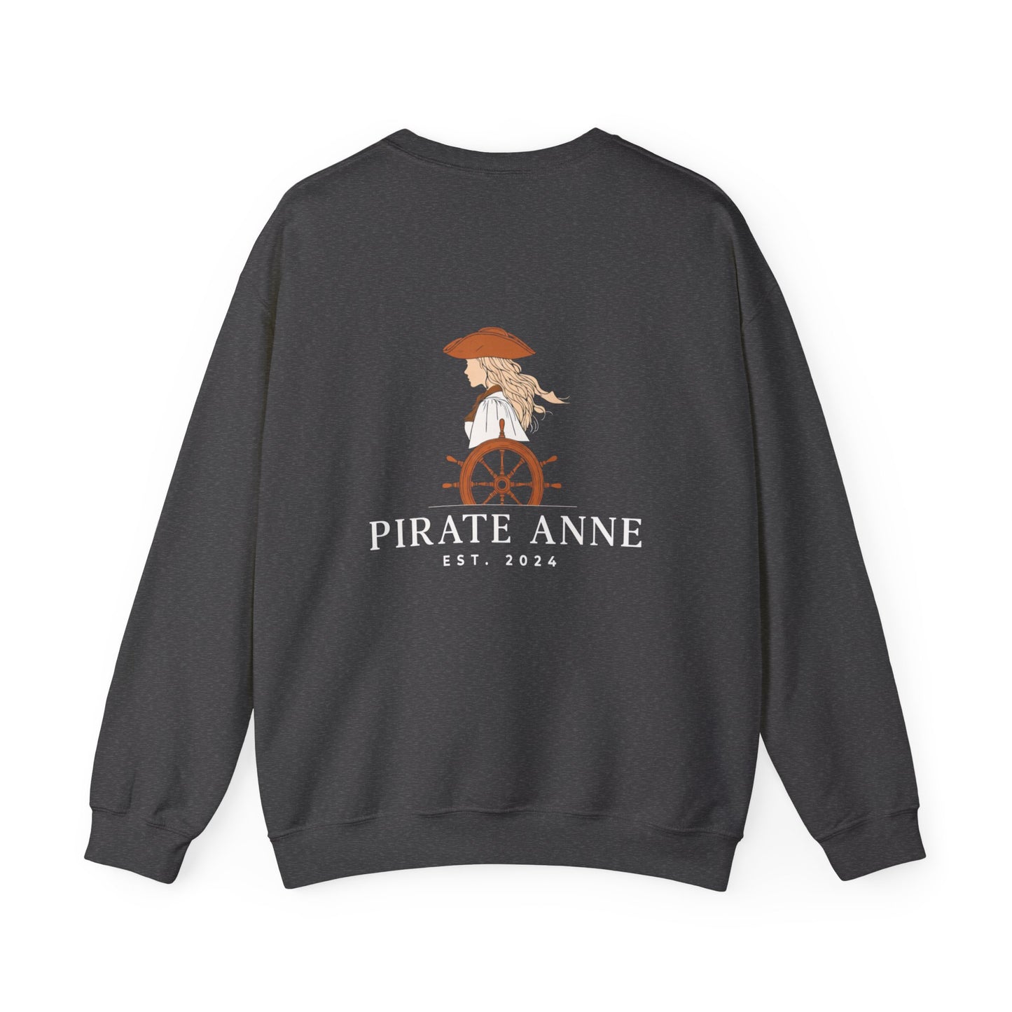 Vintage Nautical Pirate Anne Crewneck Sweatshirt