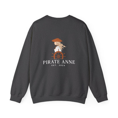 Vintage Nautical Pirate Anne Crewneck Sweatshirt