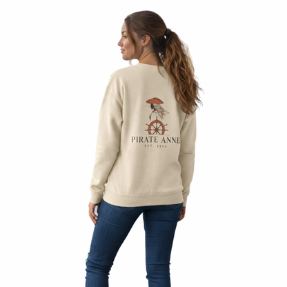 Vintage Nautical Pirate Anne Crewneck Sweatshirt
