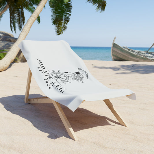 Personalized Pirate Beach Towel, Custom Towel for Beach Lovers, Nautical Gift, Summer Accessories, Poolside Towel, Travel Essential, [...]