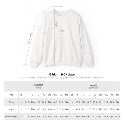 Pirate Anne Red, White & Blue Logo Crewneck Sweatshirt – Nautical Back Graphic | White or Sport Grey