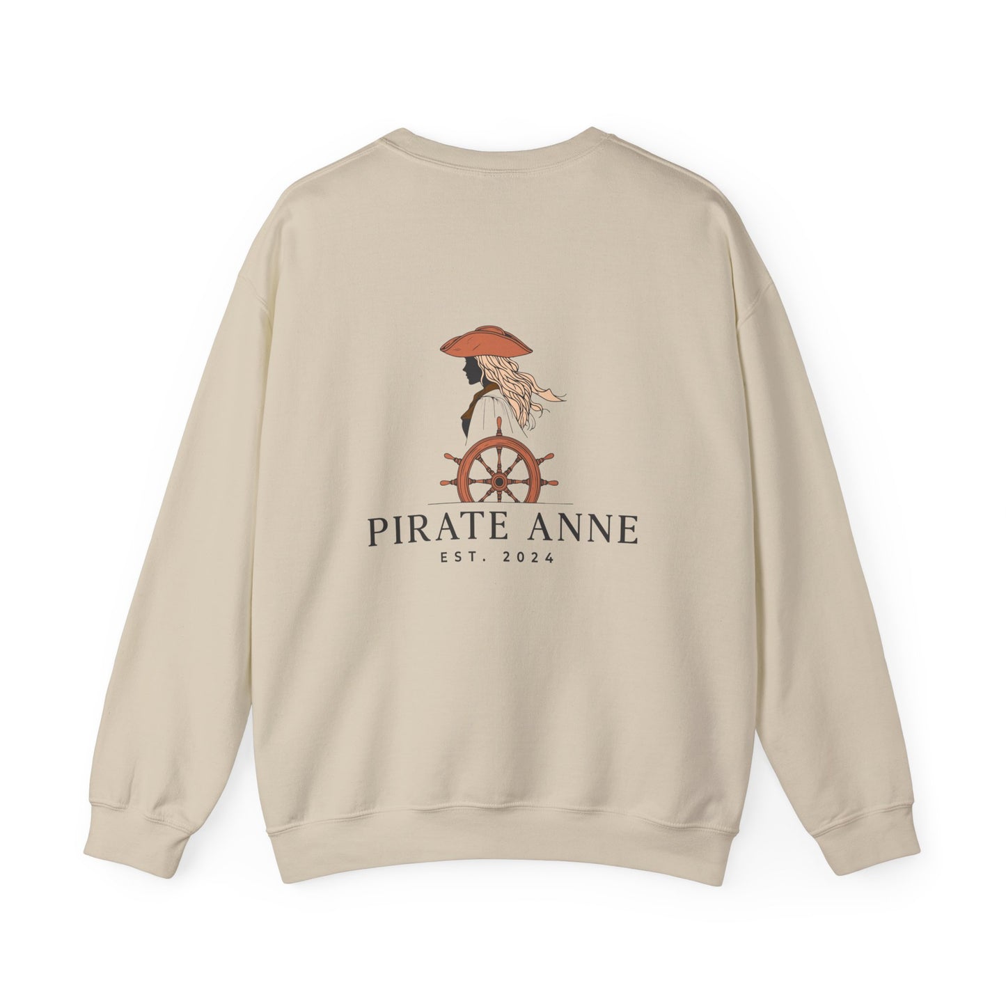 Vintage Nautical Pirate Anne Crewneck Sweatshirt