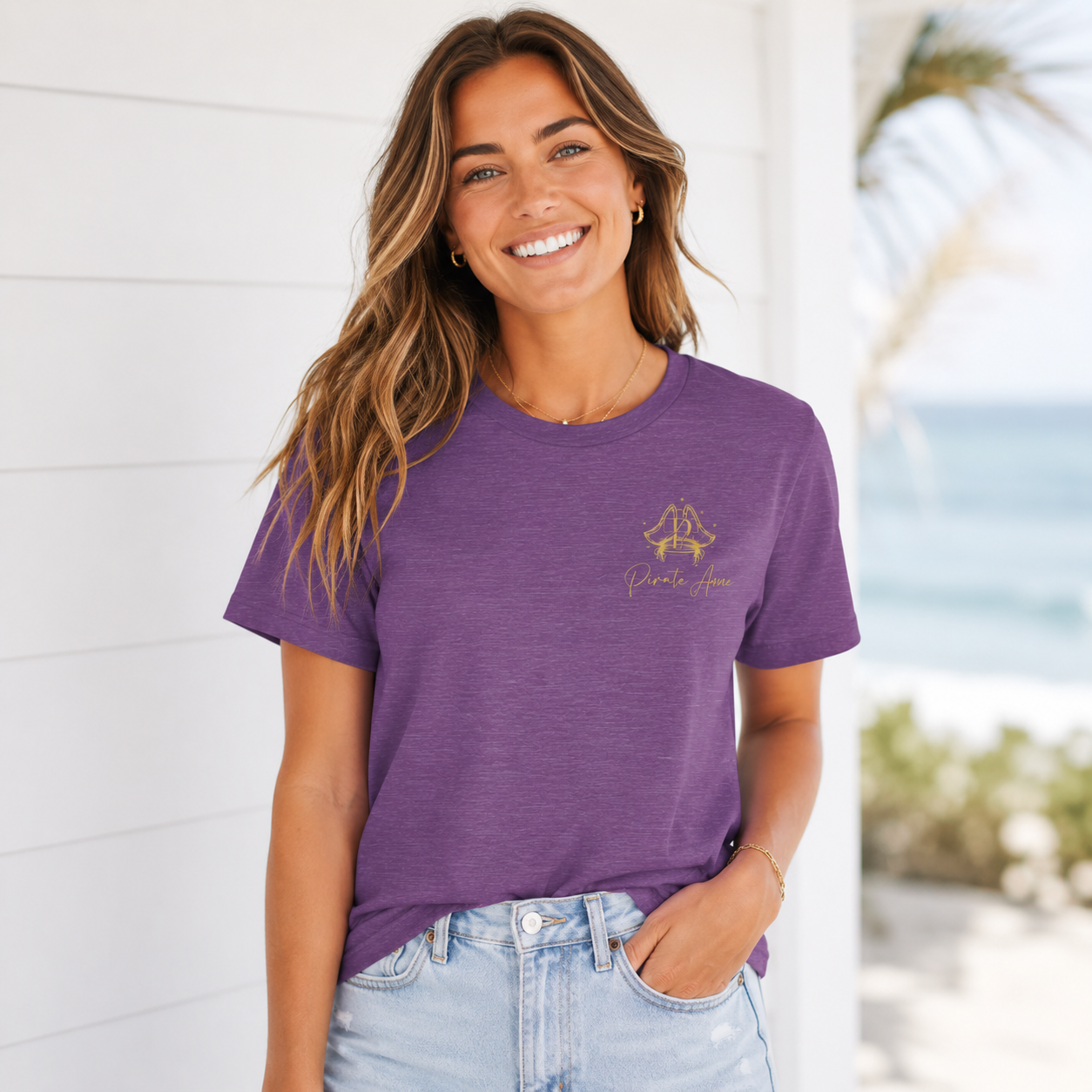 Pirate Anne Signature Logo T-Shirt – Front & Back Print