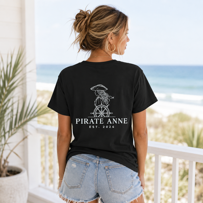 Pirate Anne Signature Logo T-Shirt – Front & Back Print