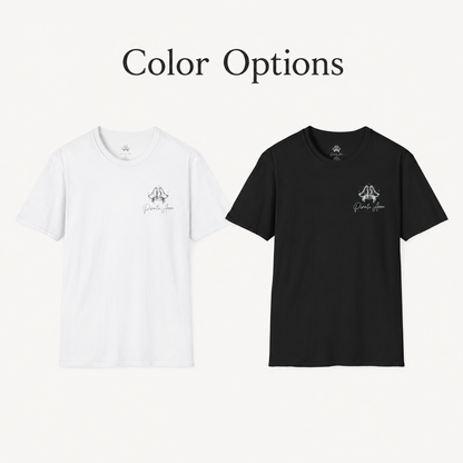Pirate Anne USA T-Shirt – Front Logo & Patriotic Back Graphic