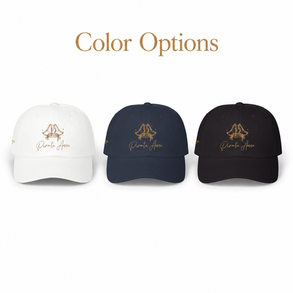 Pirate Anne Signature Embroidered Dad Cap – Front & Side Logo