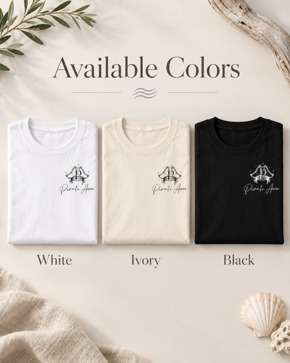You Have Purpose Here Pirate Anne Boxy Tee | Suicide Prevention Awareness Shirt | Coastal Women’s Graphic Tee | Front & Back Design