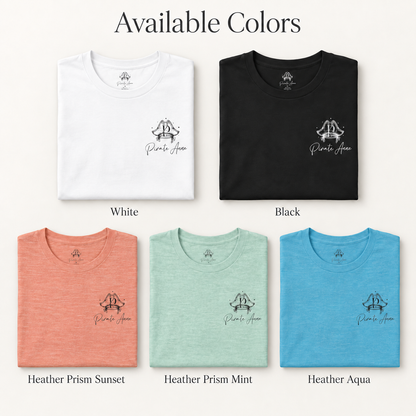 You Have Purpose Here Pirate Anne T-Shirt | Suicide Prevention Awareness Tee | Coastal Nautical Women’s Shirt | Front & Back Graphic