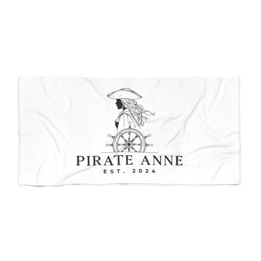 Personalized Pirate Beach Towel, Custom Towel for Beach Lovers, Nautical Gift, Summer Accessories, Poolside Towel, Travel Essential, [...]