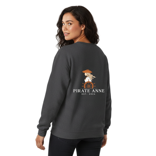 Vintage Nautical Pirate Anne Crewneck Sweatshirt