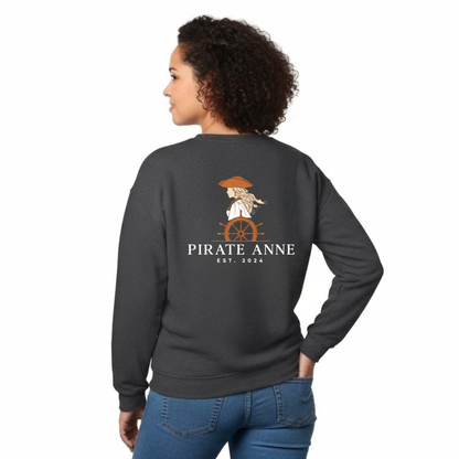 Vintage Nautical Pirate Anne Crewneck Sweatshirt