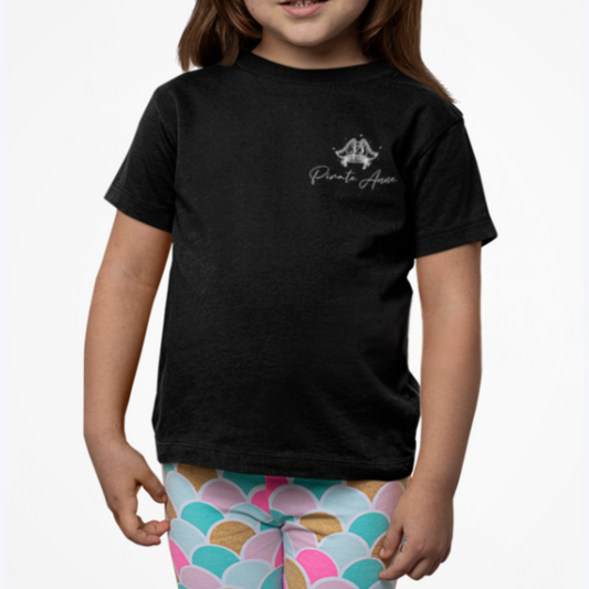 Pirate Anne Toddler Tee - Cute Pirate Design, Kid's Pirate T-Shirt, Toddler Apparel, Birthday Gift, Adventure Clothing