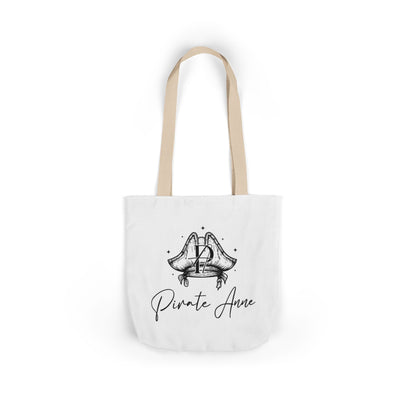 Mermaid Pirate Canvas Tote Bag — 'Pirate of the Sea' Nautical Beach Tote
