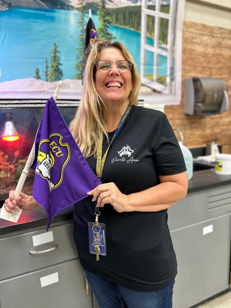 Beth Keeter, Pirate Anne ANNEfluencer &mdash; Teacher Annefluencer 2025.