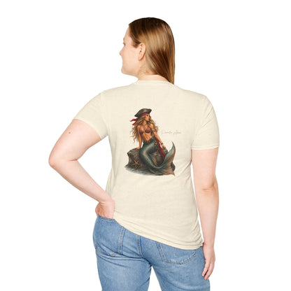 Pirate Anne Mermaid Pirate T-Shirt – Coastal Graphic Tee