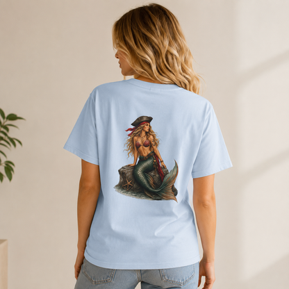 Pirate Anne Mermaid Pirate T-Shirt – Coastal Graphic Tee
