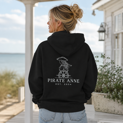 Pirate Anne Signature Logo Hoodie – Front & Back Print