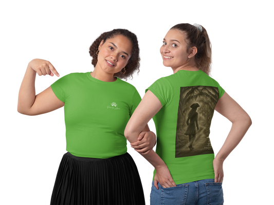 Unisex Nature-Inspired Graphic Tee, Adventure Shirt, Casual Wear, Gift for Nature Lovers, Exploration Apparel (Stroll through the Moss)