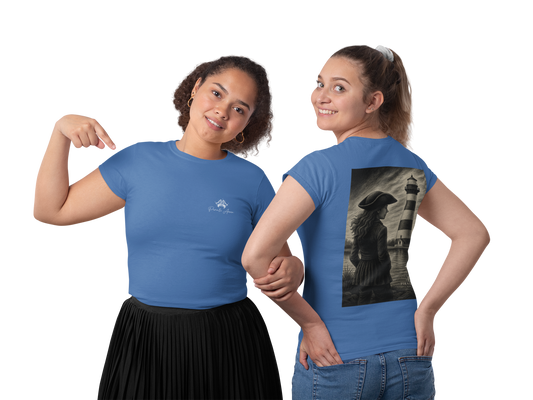 Nautical-Inspired Unisex Tee, Lighthouse Graphic T-Shirt, Casual Summer Wear, Gift for Beach Lovers, Coastal Vibe Shirt