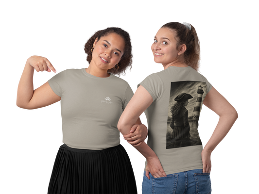 Nautical-Inspired Unisex Tee, Lighthouse Graphic T-Shirt, Casual Summer Wear, Gift for Beach Lovers, Coastal Vibe Shirt